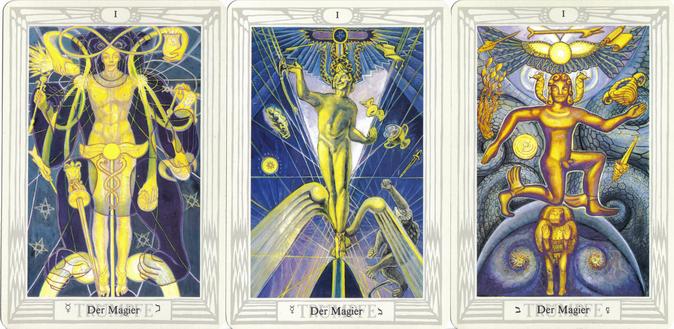 A polêmica dos três Magos do Tarot de Thoth
